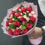 Baby rose bouquet