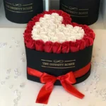 Gift Box Heart Rose Mix