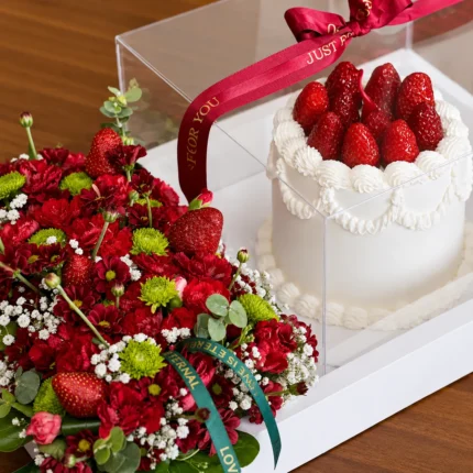 strawberry cake