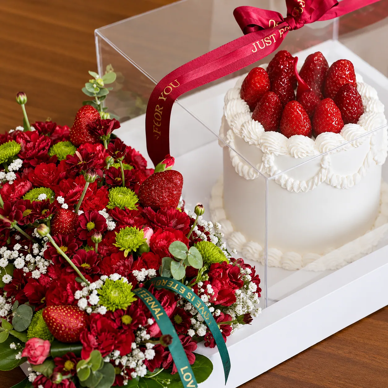 strawberry cake